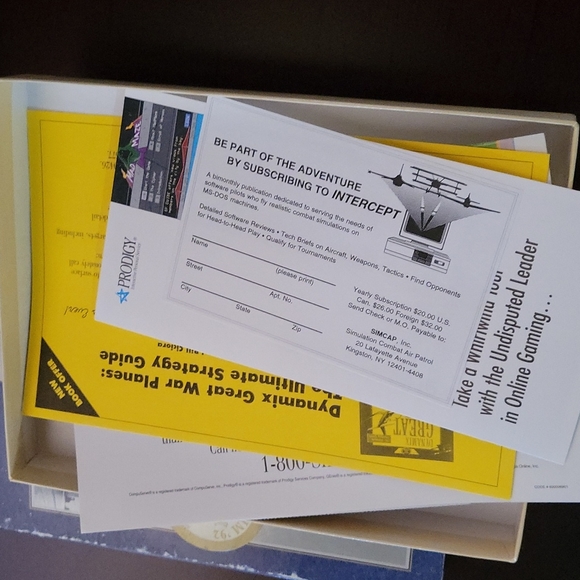 Vintage Aces of the Pacific & WWII 1946 expansion PC game 5.25 & 3.5 disk - Picture 6 of 10